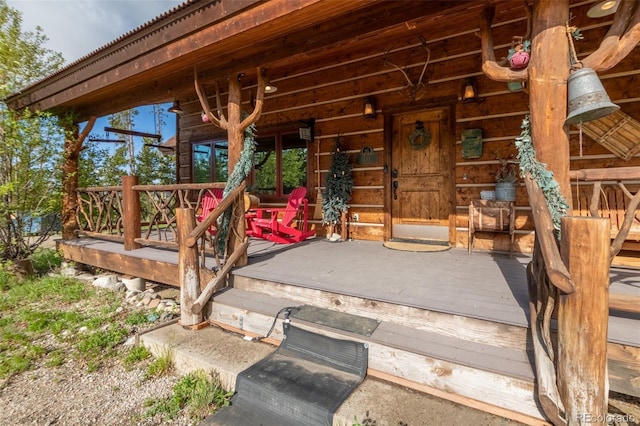 291 County Road 452, Grand Lake, CO 80447 - view of wooden deck