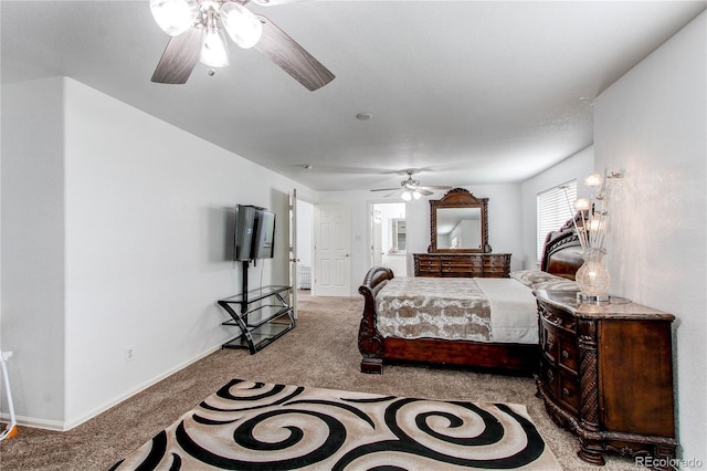 11183 E 114th Ave, Commerce City, CO 80640 - carpeted bedroom with baseboards and a ceiling fan