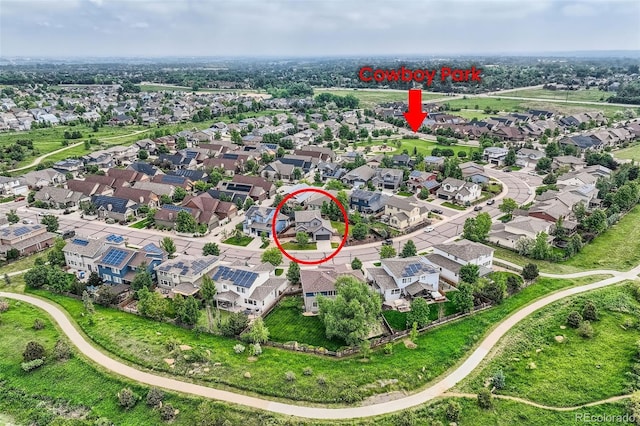 2150 Wagon Way, Louisville, CO 80027 - aerial perspective of suburban area