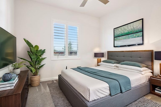 13960 Box Turtle Loop, Parker, CO 80134 - bedroom with carpet floors, baseboards, and a ceiling fan