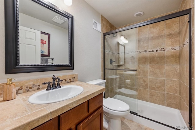 10660 Weathersfield Ct, Highlands Ranch, CO 80129 - bathroom with a shower stall and vanity