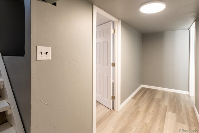 4595 S Lincoln St, Englewood, CO 80113 - hall with baseboards and light wood finished floors
