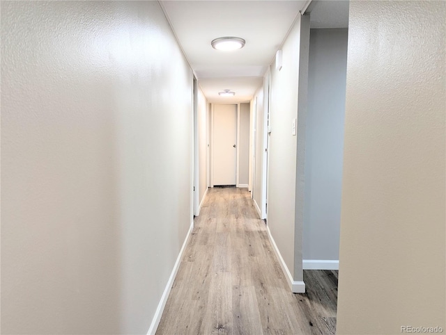 2032 Tulane St, Denver, CO 80260 - hallway featuring light wood-style flooring and baseboards