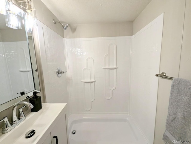 2032 Tulane St, Denver, CO 80260 - full bathroom featuring a tile shower and vanity