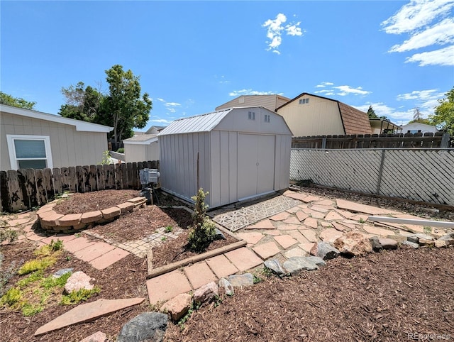 2032 Tulane St, Denver, CO 80260 - fenced backyard featuring a storage shed