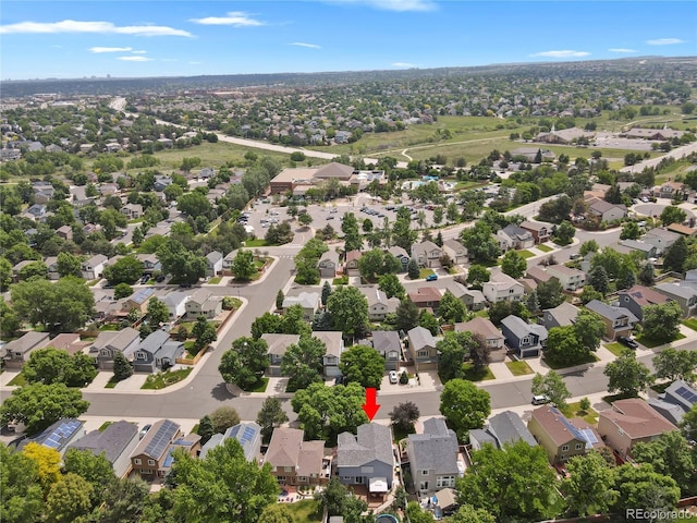 9665 Whitecliff Pl, Highlands Ranch, CO 80129 - aerial view of residential area