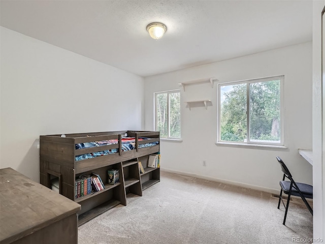 bedroom featuring carpet floors