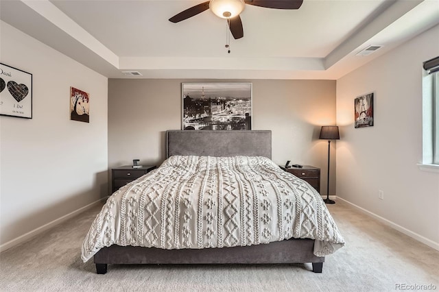 25128 E Maple Ave, Aurora, CO 80018 - bedroom featuring a raised ceiling, carpet, and baseboards