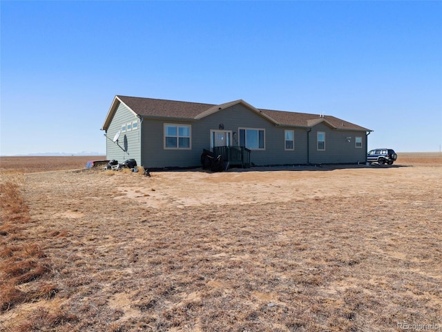 view of ranch-style home