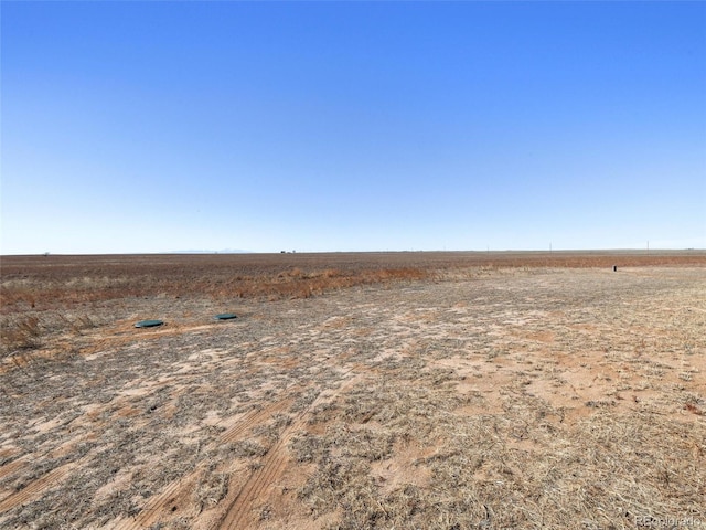 view of landscape with a rural view