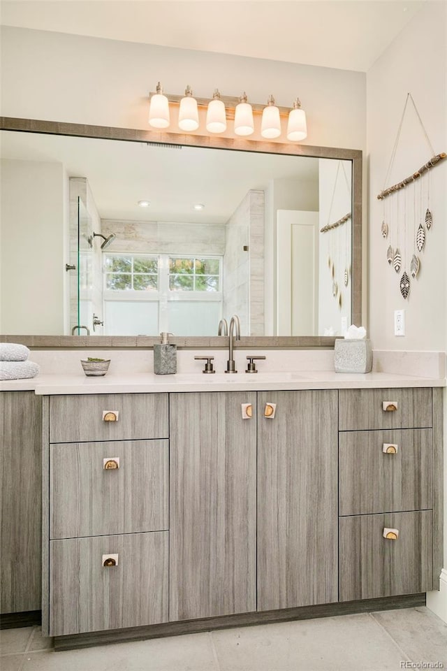 5425 S University Blvd, Greenwood Village, CO 80121 - bathroom featuring vanity and a shower