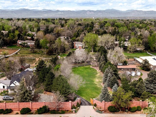 5425 S University Blvd, Greenwood Village, CO 80121 - aerial view of a mountain backdrop
