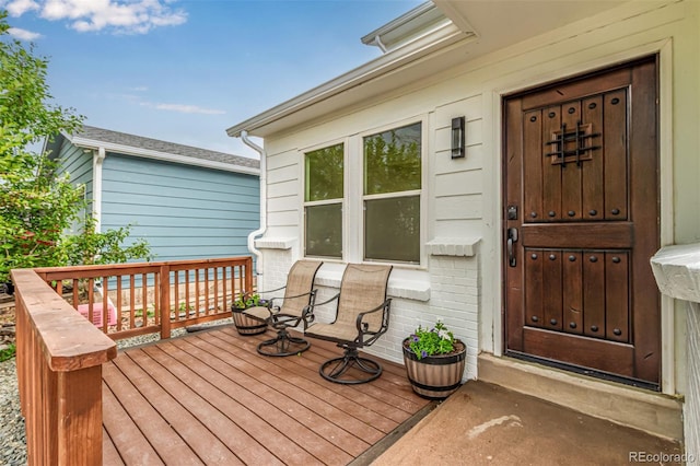 4714 S Simms Ct, Morrison, CO 80465 - view of wooden deck