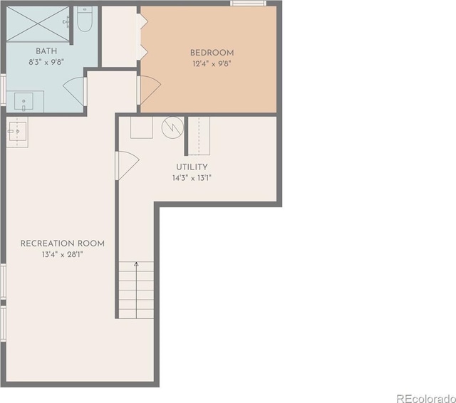 4714 S Simms Ct, Morrison, CO 80465 - view of floor plan / room layout
