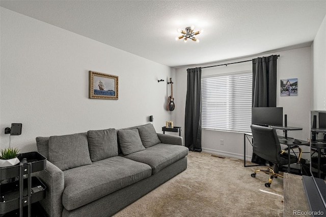 10226 Worchester St, Commerce City, CO 80022 - office area with carpet flooring, baseboards, and visible vents