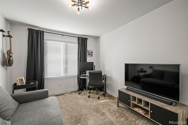 10226 Worchester St, Commerce City, CO 80022 - carpeted office space featuring baseboards