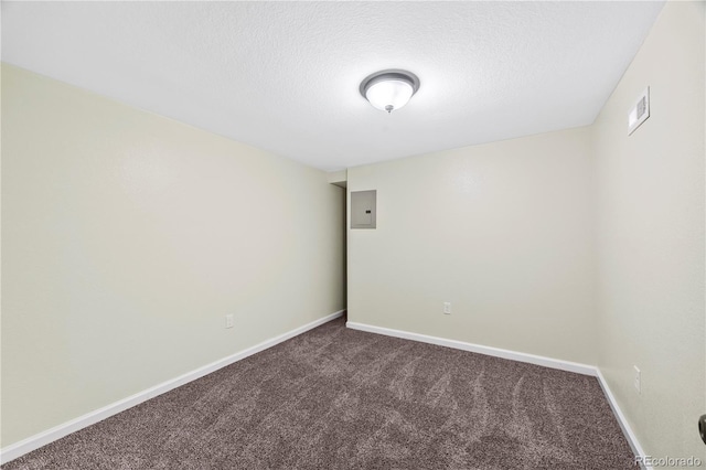 6327 Fenton St, Arvada, CO 80003 - carpeted spare room with electric panel and a textured ceiling