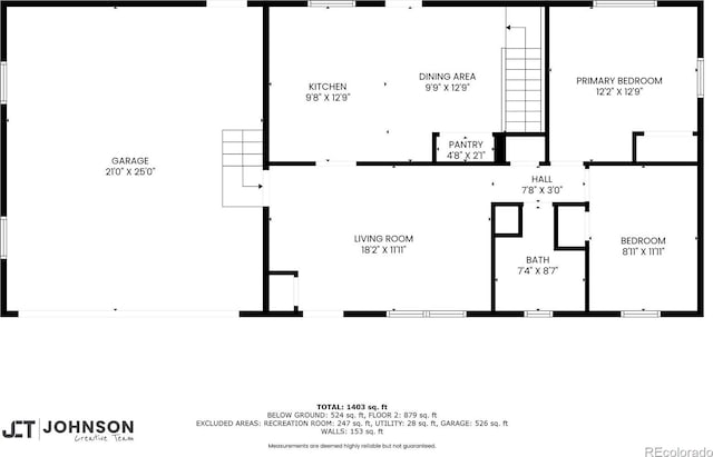 6327 Fenton St, Arvada, CO 80003 - view of floor plan / room layout