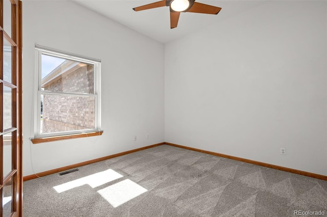 14447 Inca Ct, Westminster, CO 80023 - unfurnished room with carpet, ceiling fan, and baseboards
