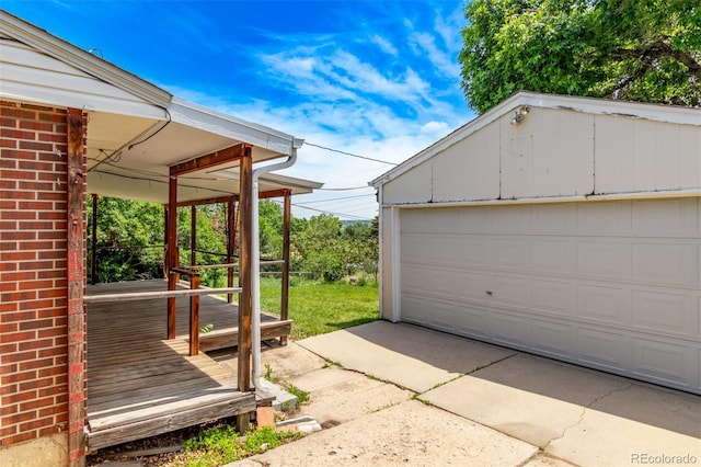 3182 W Radcliff Dr, Englewood, CO 80110 - view of detached garage