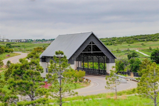 7029 Sagerock St, Castle Pines, CO 80108 - view of rear view of house