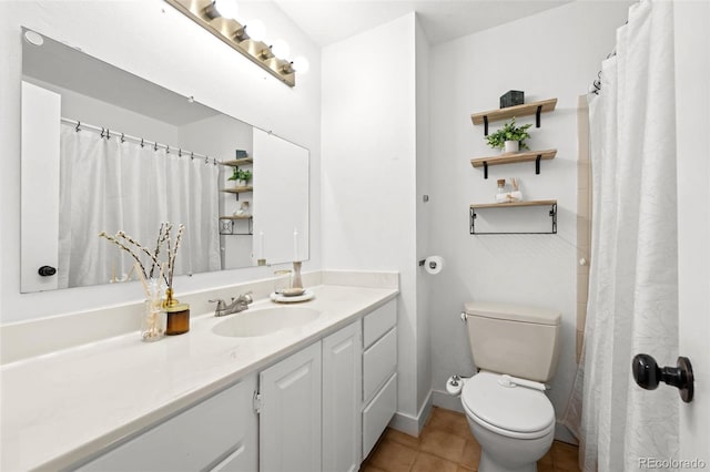6742 Cole Cir, Arvada, CO 80004 - bathroom featuring vanity and tile patterned floors