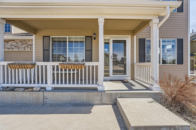 4206 Eagle Ridge Way, Castle Rock, CO 80104 - view of exterior entry featuring a porch