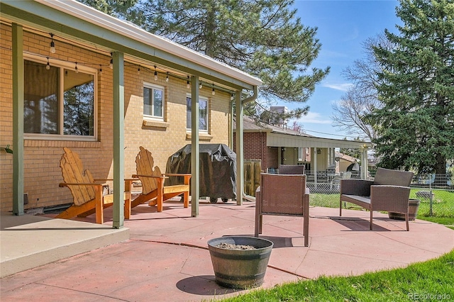 12286 W Tennessee, Lakewood, CO 80228 - view of patio featuring grilling area