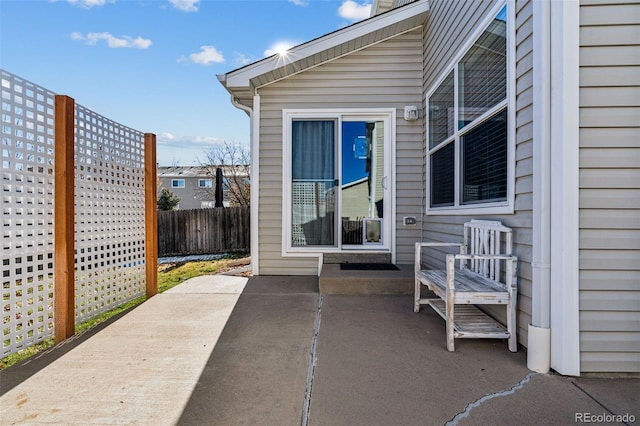 view of patio