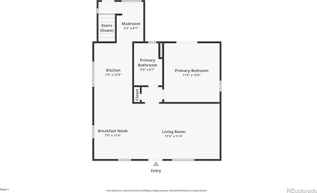 3219 S Washington St, Englewood, CO 80113 - view of property floor plan