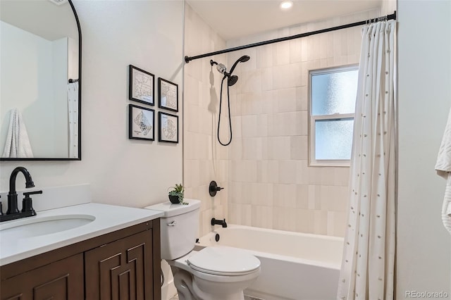 3219 S Washington St, Englewood, CO 80113 - bathroom with vanity and shower / bathtub combination with curtain