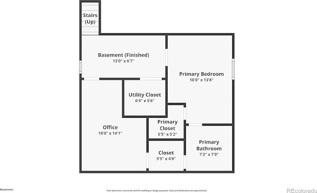 3219 S Washington St, Englewood, CO 80113 - view of floor plan / room layout