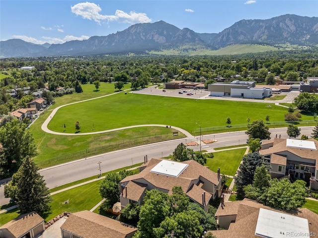 4717 Tantra Dr Unit G5, Boulder, CO 80305 - aerial view of residential area featuring a mountain backdrop