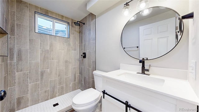 1820 W 104th Pl, Northglenn, CO 80234 - bathroom with vanity and tiled shower