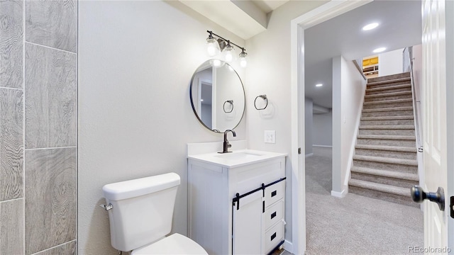 1820 W 104th Pl, Northglenn, CO 80234 - bathroom with vanity and recessed lighting