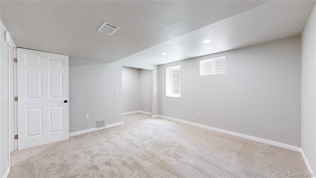 1820 W 104th Pl, Northglenn, CO 80234 - below grade area with light carpet and recessed lighting