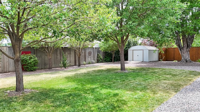 1820 W 104th Pl, Northglenn, CO 80234 - fenced backyard with a storage unit