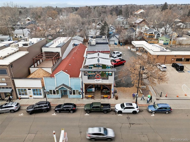 birds eye view of property featuring a residential view