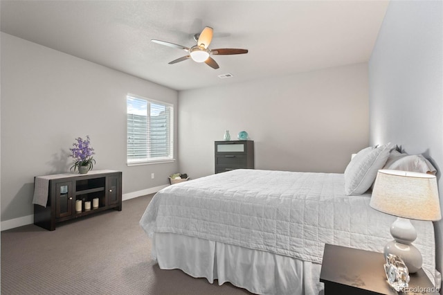 17358 W 95th Ave, Arvada, CO 80007 - carpeted bedroom with baseboards and a ceiling fan