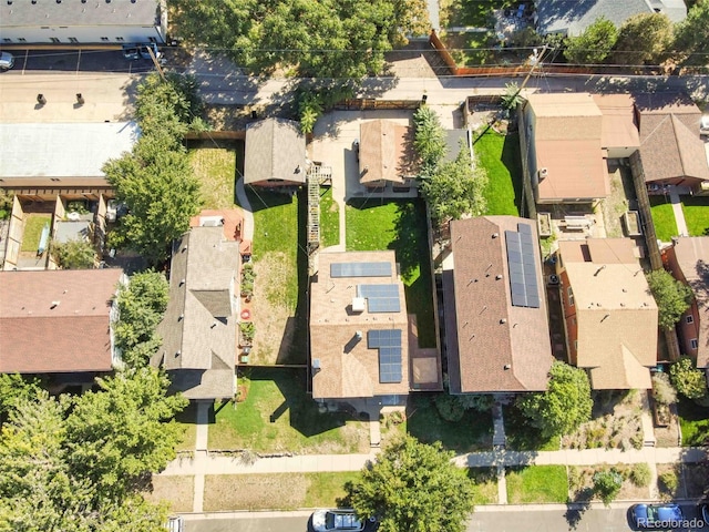 birds eye view of property featuring a residential view