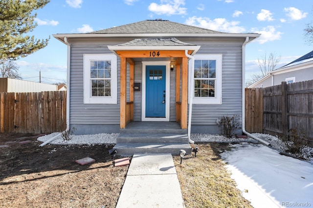 104 Stuart St, Denver, CO 80219 - view of shotgun-style home
