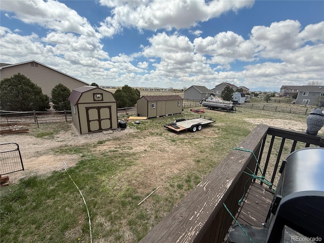 8318 Ivory Loop, Peyton, CO 80831 - view of yard with a shed and an outbuilding
