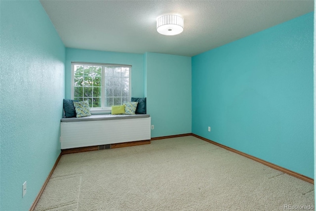 14910 Williams St, Thornton, CO 80602 - spare room featuring carpet floors, baseboards, a textured wall, and a textured ceiling
