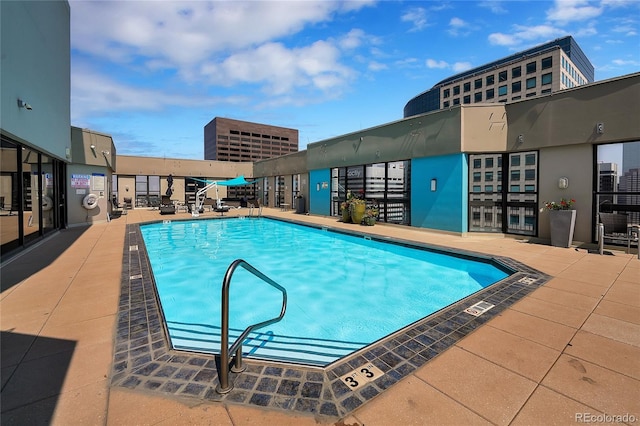 view of swimming pool