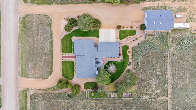 drone / aerial view