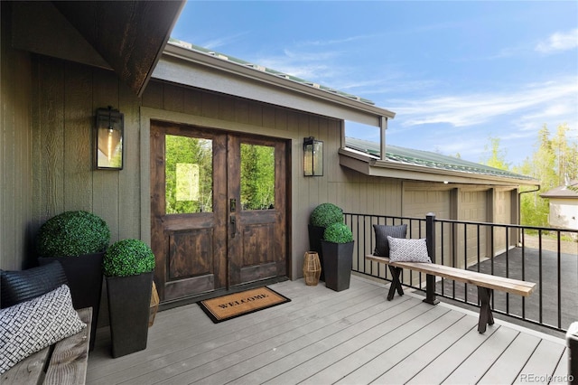 189 Pine Cone Ln, Winter Park, CO 80482 - entrance to property featuring french doors