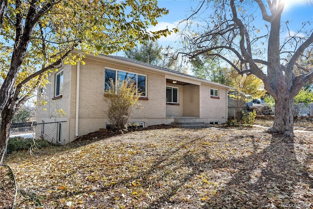 view of back of house