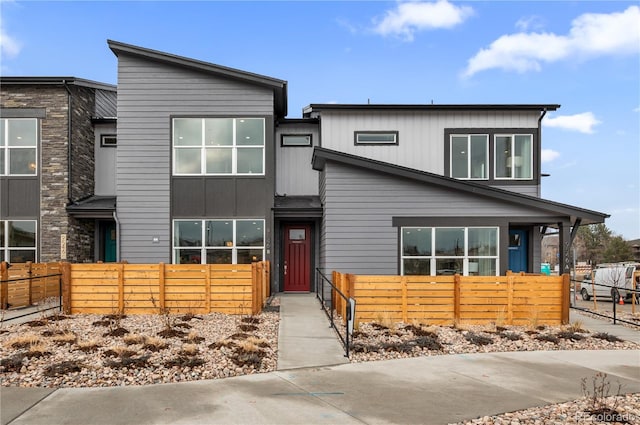 9445 W 58th Cir Unit B, Arvada, CO 80002 - contemporary home with a fenced front yard