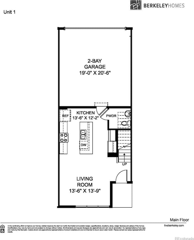 9445 W 58th Cir Unit B, Arvada, CO 80002 - view of floor plan / room layout
