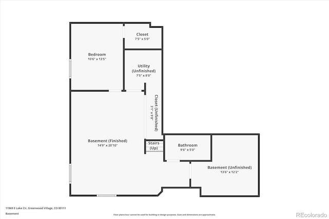 11969 E Lake Cir, Greenwood Village, CO 80111 - room layout